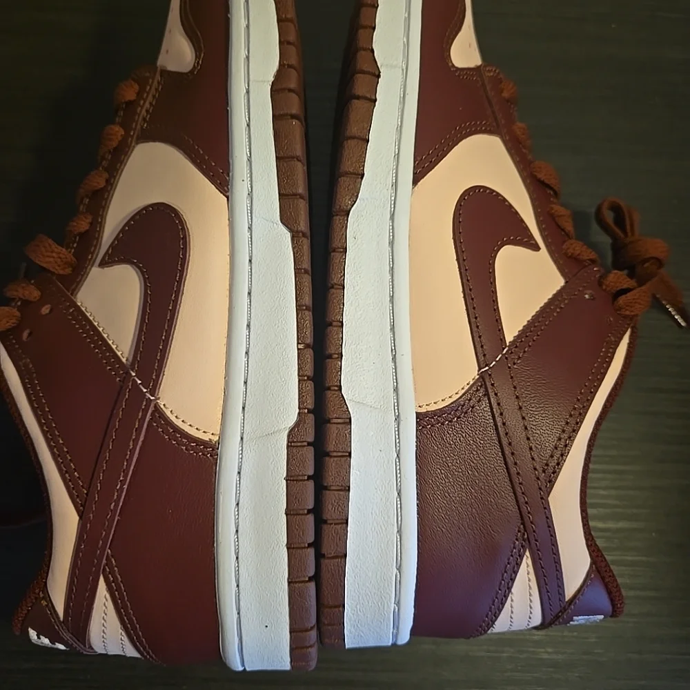 Nike Dunk Low Dark Team Red Pink (GS) BRAND NEW Sizes 6Y/Womens  7.5 New - Picture 7 of 8